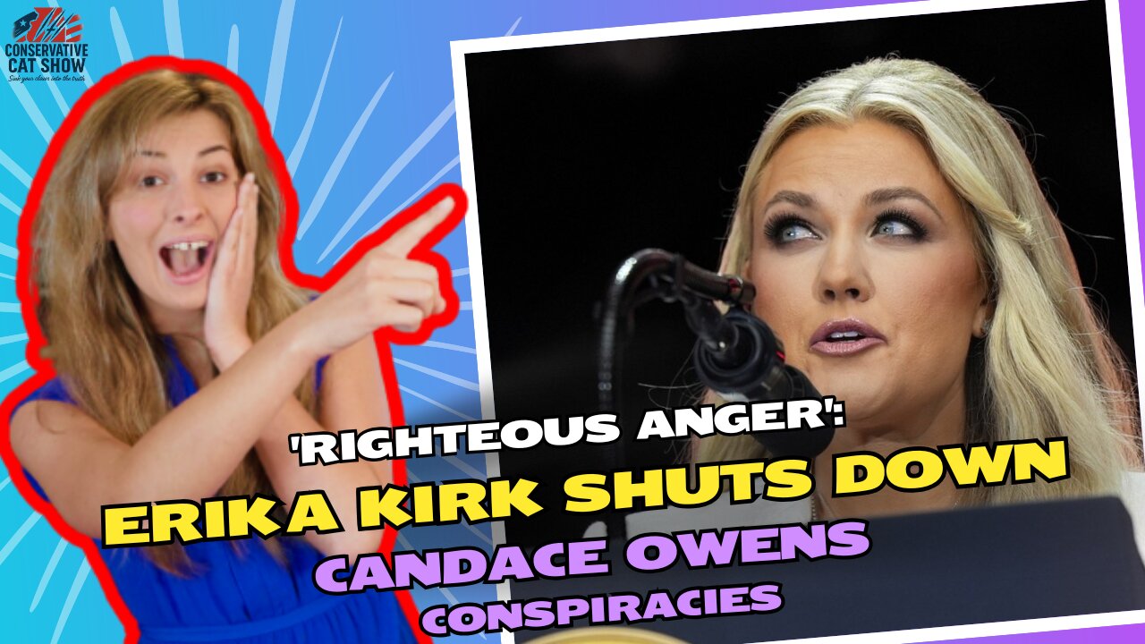 'Righteous Anger': Erika Kirk Shuts Down Candace Owens Conspiracies