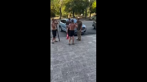 The people won't back down: In Ukraine, two guys with a shovel and a crowbar stood up to the TCC!