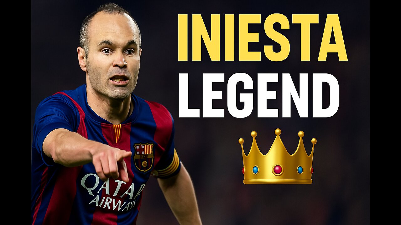 Andrés Iniesta – Genius Skills & Goals That Made History 👑