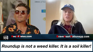 Roundup is not a weed killer it is a soil killer!