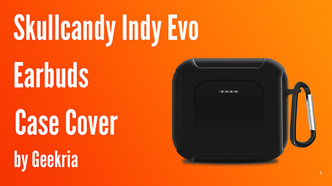 Skullcandy Indy Evo Ecarbuds Case Cover | Geekria