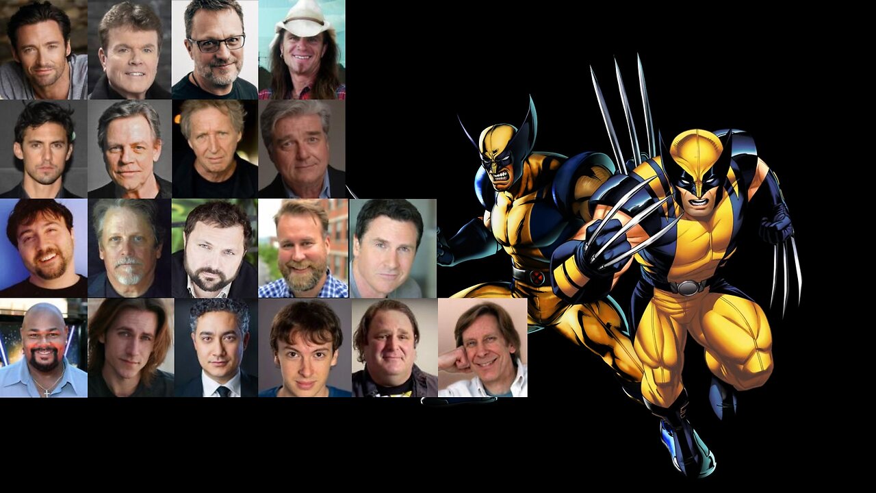 Animated Voice Comparison- Wolverine (X-Men)