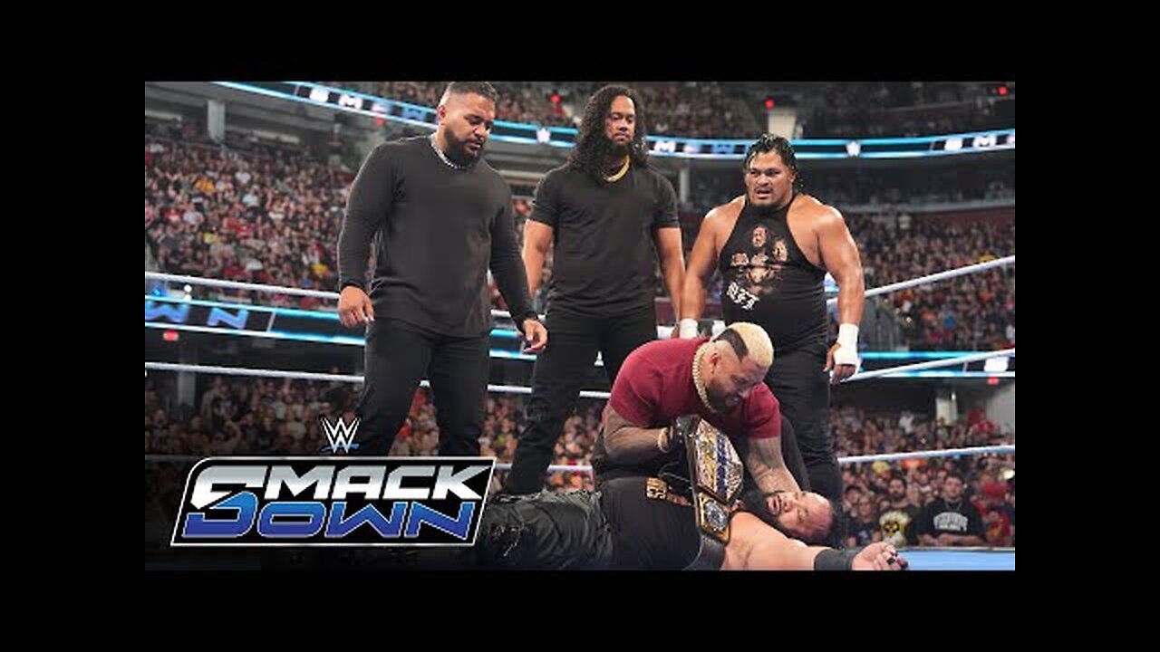 The MFTs stand tall over Jacob Fatu SmackDown highlights, July 25, 2025 - WWE