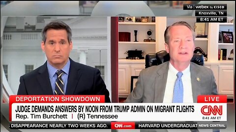 Rep Tim Burchett Takes Down CNN Host: Quit Taking The Criminals Side