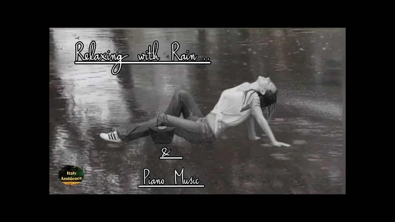 Peaceful Piano & Soft Rain Relaxing Sleep Music. #rainsoundsforsleep #stressrelief