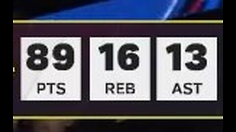 I got 89 Point Triple Double MyCareer Pro SG S6 NBA 2K25