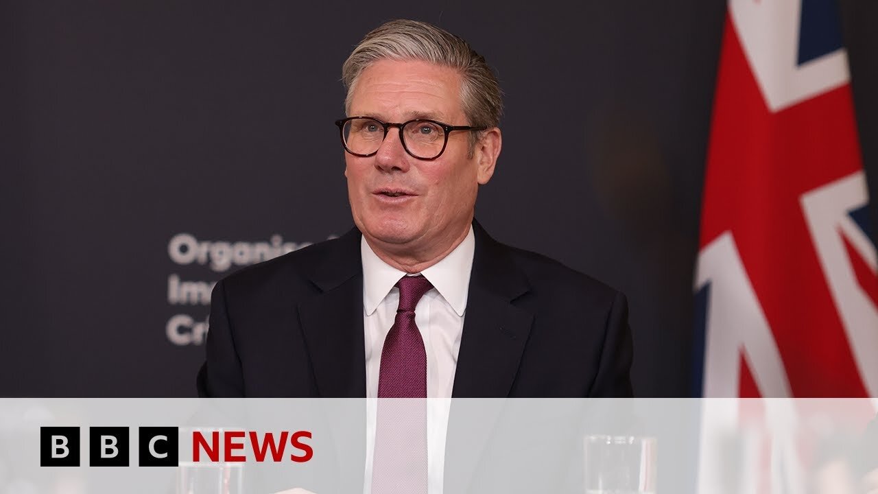 People smuggling should be treated 'like terrorism', UK PM Starmer says | BBC News