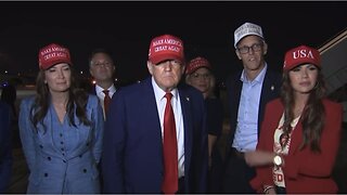 President Trump Takes Questions From the Press
