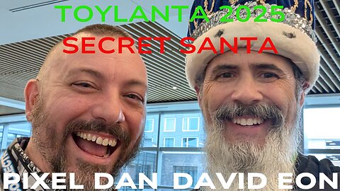 SECRET SANTA Gift Exchange with Pixel Dan at ToyLanta!