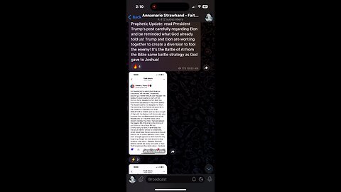 Annamarie Strawhand Prophecy Update 7/7/25 Trump and Elon Prophetic Words Confirmed!