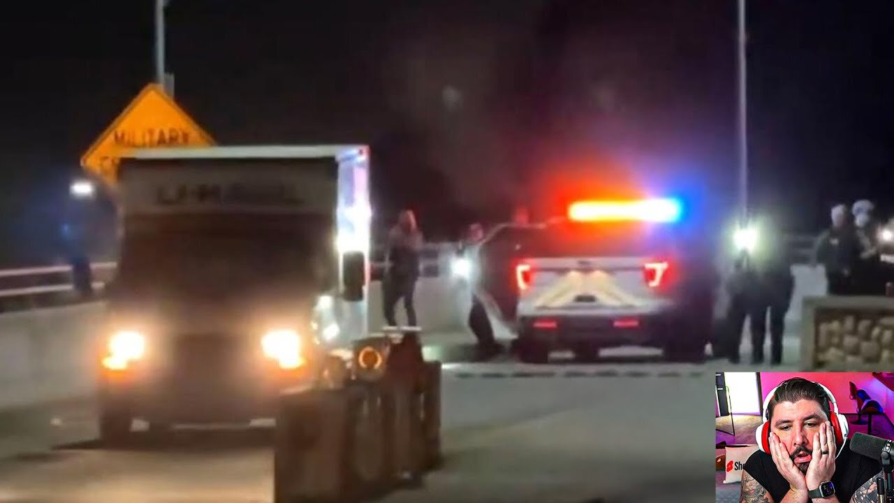 Anti-ICE Protesters SHOT Attacking Military Checkpoint