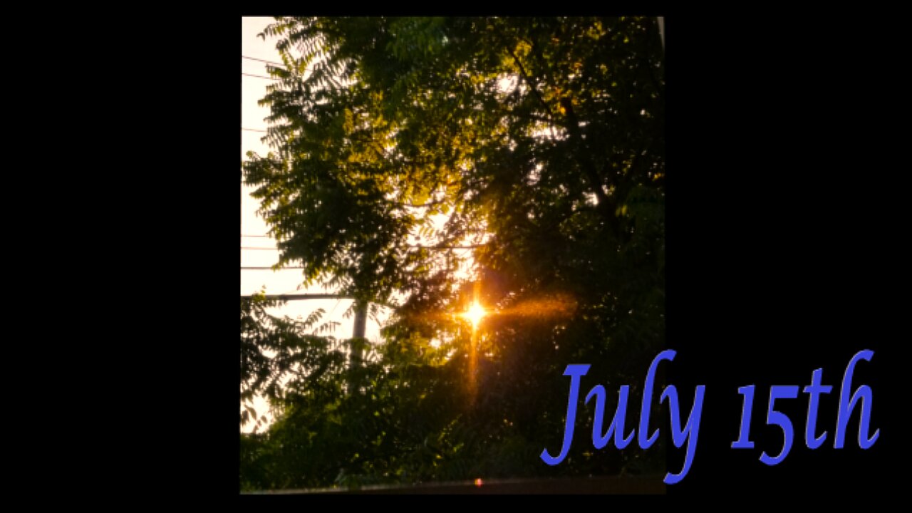 Cloudscape: July 15th