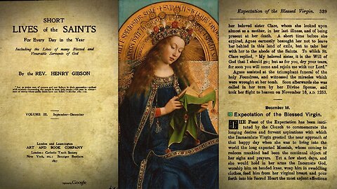 Expectation of the Virgin Mary {December 18} 📖🎧