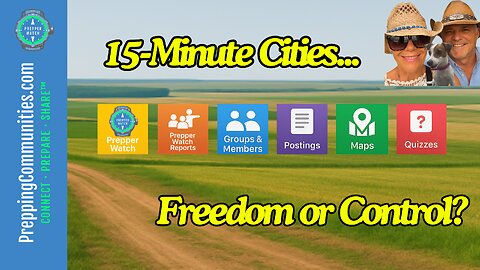 15-Minute Cities: Convenience or Control?