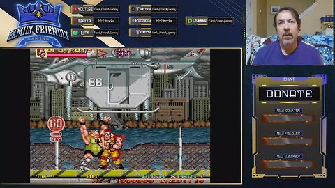 Crude Buster Arcade Gameplay