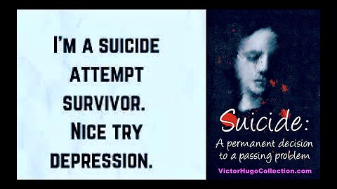 Surviving Suicide Panic Attacks Depression Never Give Up Never Surrender John Rocheleau Victor Hugo