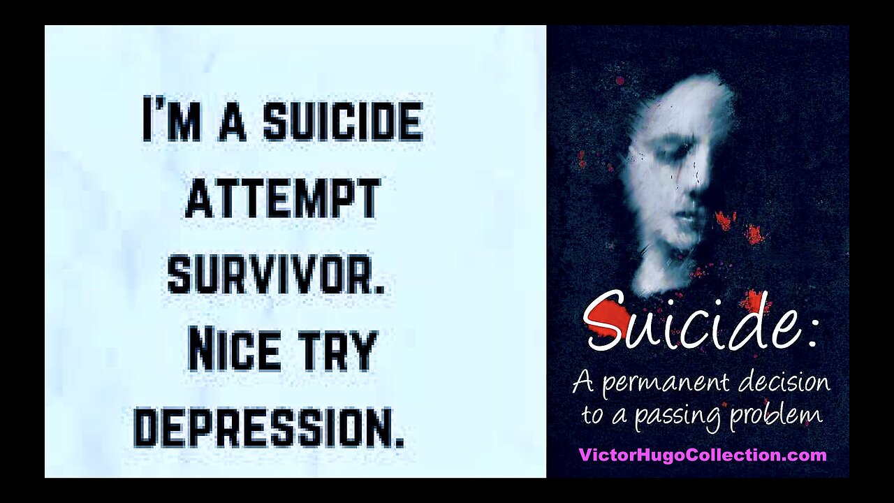 Surviving Suicide Panic Attacks Depression Never Give Up Never Surrender John Rocheleau Victor Hugo