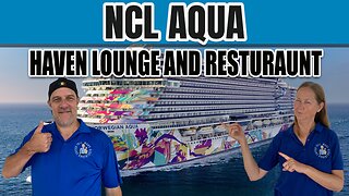 What’s Inside the NCL Aqua Haven Lounge & Restaurant | Tall Man's Cruise Adventures