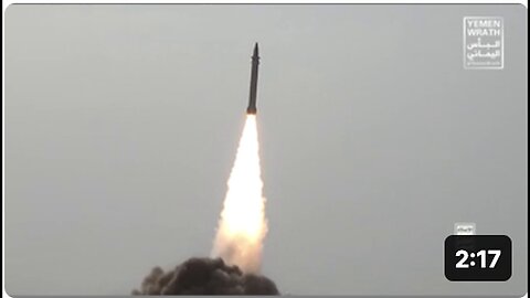 "Houthis Verify Hypersonic Missile Launch with Video Evidence"