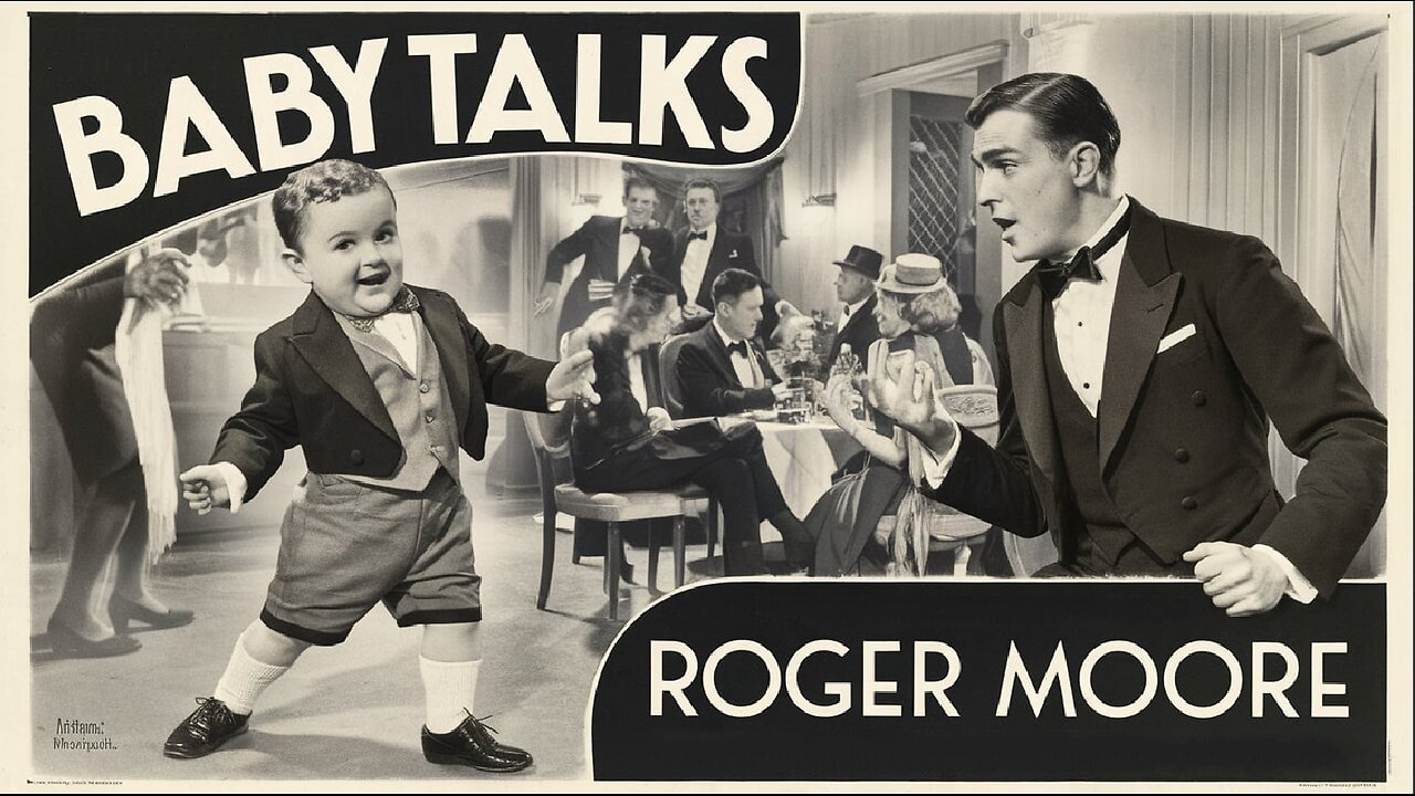 BABY TALKS (1929) Sunny Jim McKeen, Charles King & Roger Moore | Comedy | Short | B&W