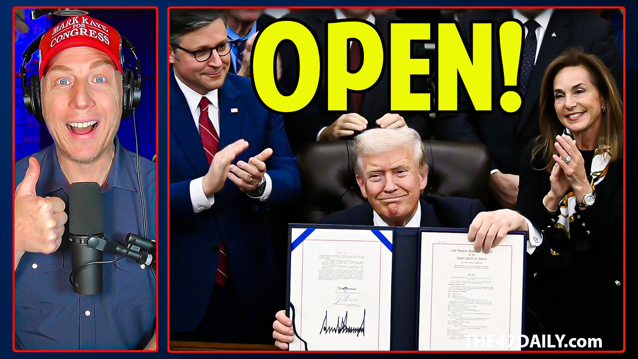 TRUMP Ends the Government Shutdown AND The Democrat Party!