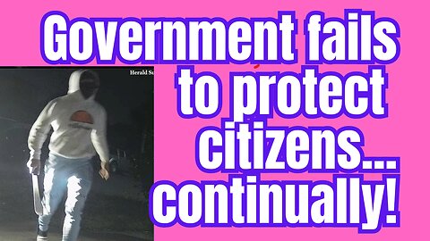 Failure to protect citizens is a "Failed state" indicator! FAILED STATE.
