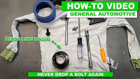Never Drop a Bolt Again - Tips to Get Bolts Where They Need to Go and Not on The Ground