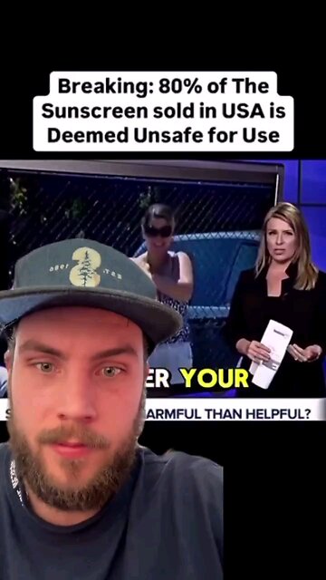 Sunscreen Can Be Deadly