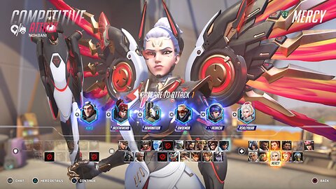 Overwatch 2 Mercy Gameplay (No Commentary)