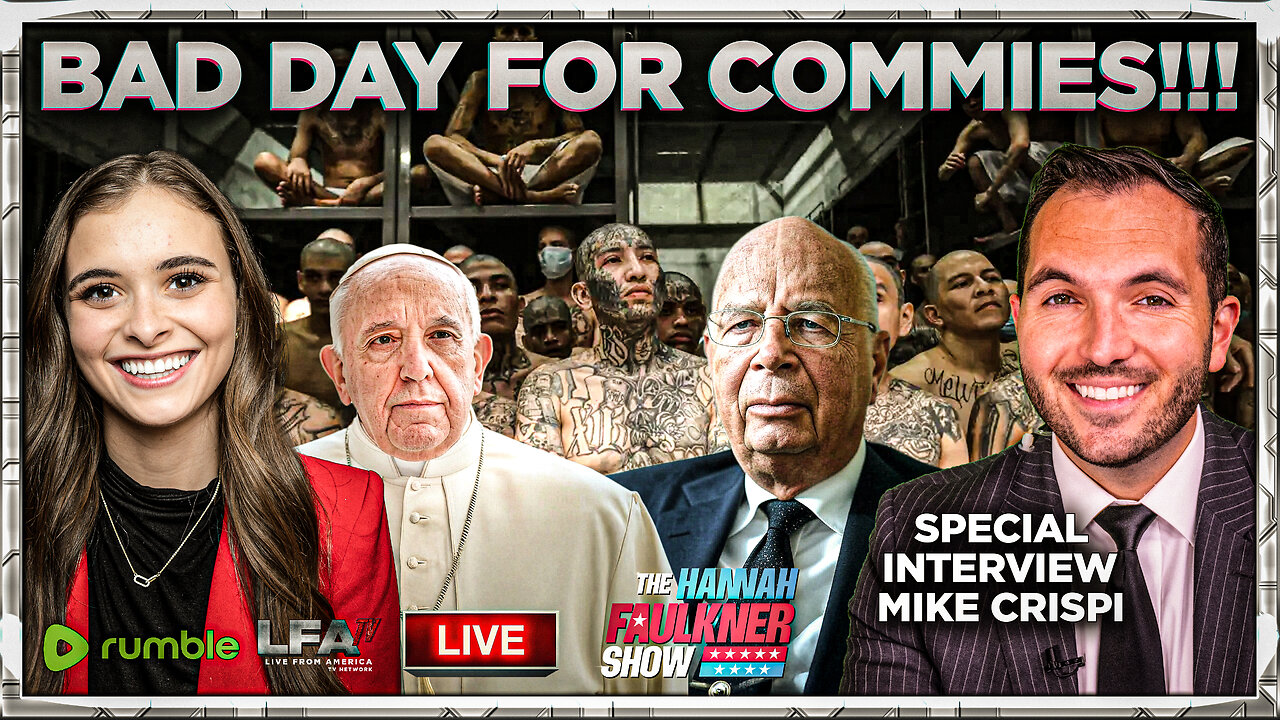 KLAUS SCHWAB RESIGNS & A NEW POPE with Mike Crispi | The Hannah Faulkner Show
