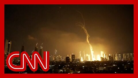 Blasts heard in Tel Aviv after Israel says Iran launched missiles