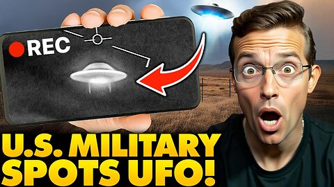 LEAKED: US Military Captures Literal Flying Saucer On Camera, Footage Stuns Internet | Not of Earth…
