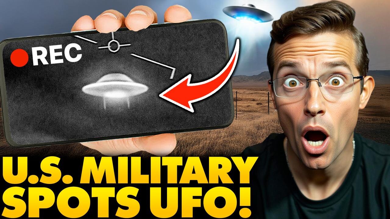 LEAKED: US Military Captures Literal Flying Saucer On Camera, Footage Stuns Internet | Not of Earth…