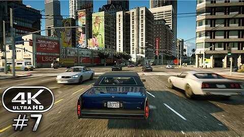 Grand Theft Auto 5 4K Ultra Graphics Gameplay Walkthrough Part 7