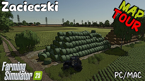 Map Tour | Zacieczki | Farming Simulator 25