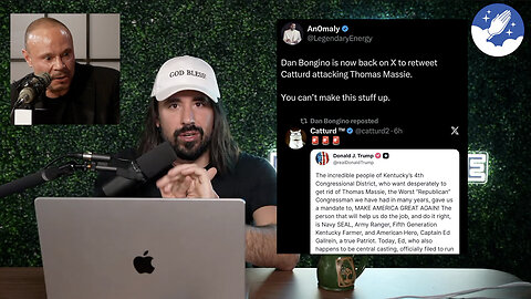 Dan Bongino Declares War On Republicans Who Don’t Suck Up To Trump As Much As Him