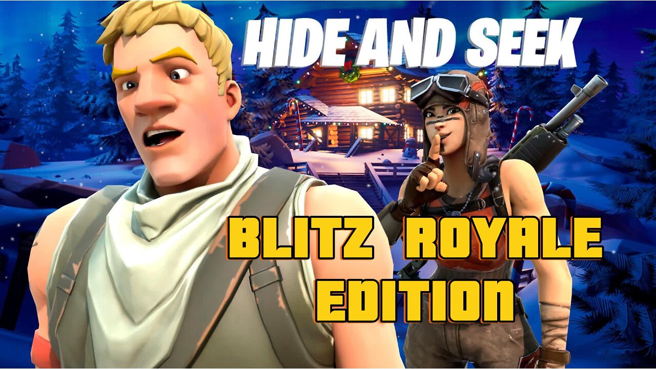 HIDE and SEEK - Fortnite Blitz Royale Edition!!!