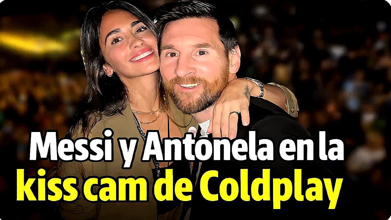 💋 MESSI Y ANTONELA SORPRENDEN EN LA KISSCAM DE COLDPLAY EN MIAMI Y SE VUELVEN VIRALES 💫