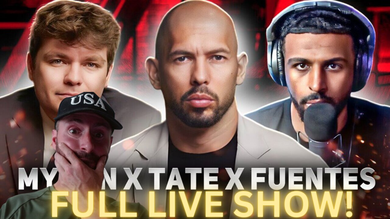 FUENTES X TATE X MYRON! AMERICA FIRST PODCAST!