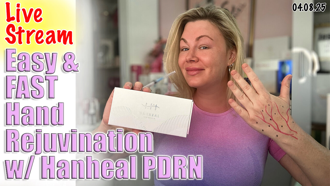 Live Easy & Fast Hand Rejuvination with Hanheal PDRN, AceCosm.com and code jessica10 saves