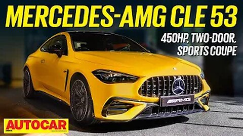 Mercedes-AMG CLE 53 Coupe - 450hp, 6 cylinder Power. | Walk around | Streaming now