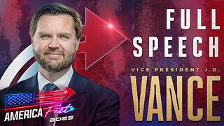 FULL SPEECH: JD Vance opens AMFest 2025. 🇺🇸