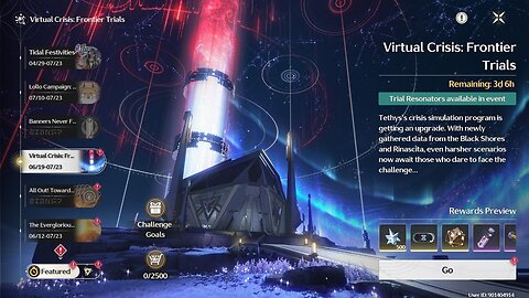 Virtual Crisis: Frontier Trials Event - Wuthering Waves - Version 2.4 part 2