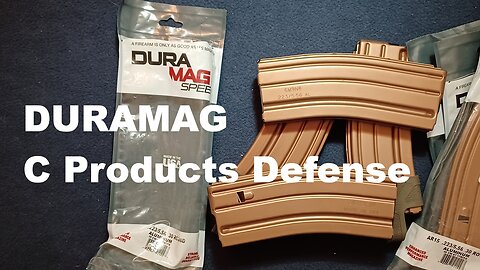 DURAMAG SPEED (C-PRODUCTS) AR15 .223/5.56 30 ROUND ALUMINUM MAGAZINES