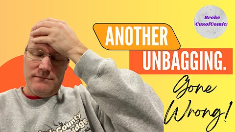 Third Eye Comics unbagging (gone wrong).