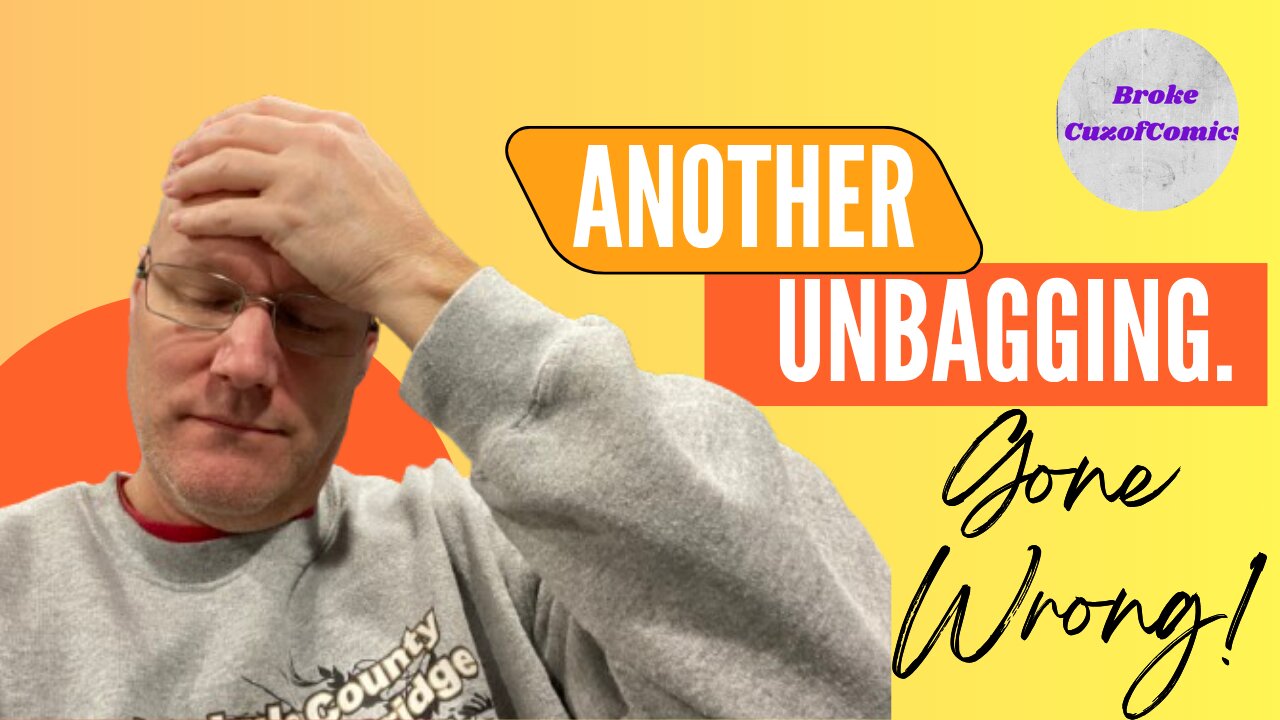 Third Eye Comics unbagging (gone wrong).