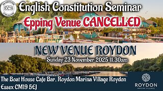 EMERGENCY BROADCAST (WE GOT CANCELLED!)