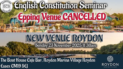 EMERGENCY BROADCAST (WE GOT CANCELLED!)