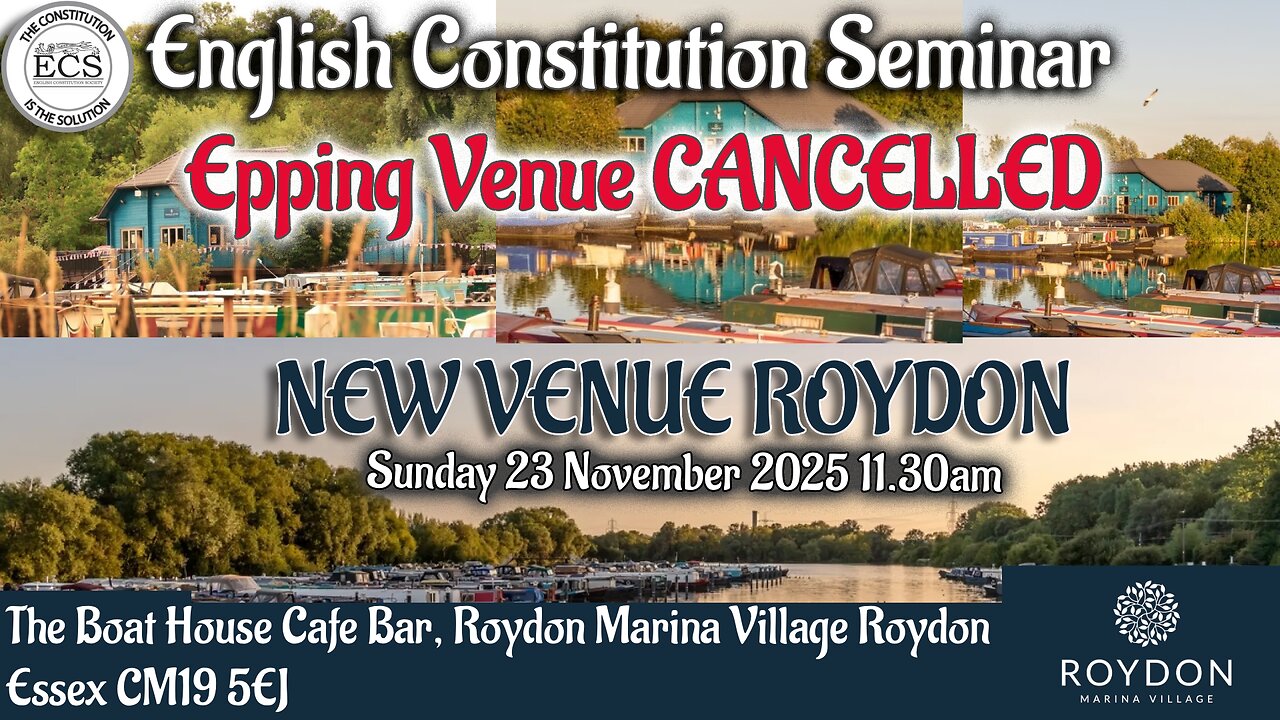 EMERGENCY BROADCAST (WE GOT CANCELLED!)