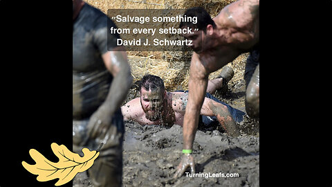 Salvage something ...